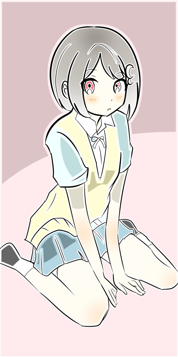 女の子座りのtwitterイラスト検索結果 古い順