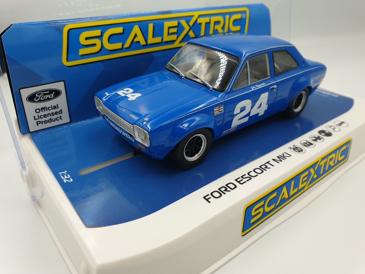 ThinkScalextric's tweet photo. Our latest buys from @Scalextric!

The @BacktotheFuture #DeLorean (C4117), the #Batman (C4140) car, the grinning #Joker (C4142) inspired car....and last, but no means least, the @Ford #Escort MK1 Daytona 1972 (C4085)! https://t.co/wM25crk8JL