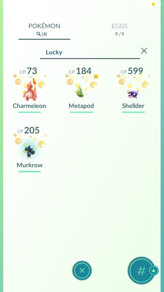 GunnySkinny's tweet photo. Lucky list is growing slowly 🤩
Add us on #PokemonGO 
gifts will be returned asap 🎁 

#PokemonGOCommunityDay 
#PokemonGOfriendscode 
#PokemonGOfriend #PokemonGOfriends 
#staysafe #fuckcarona https://t.co/88SSCWVwjU