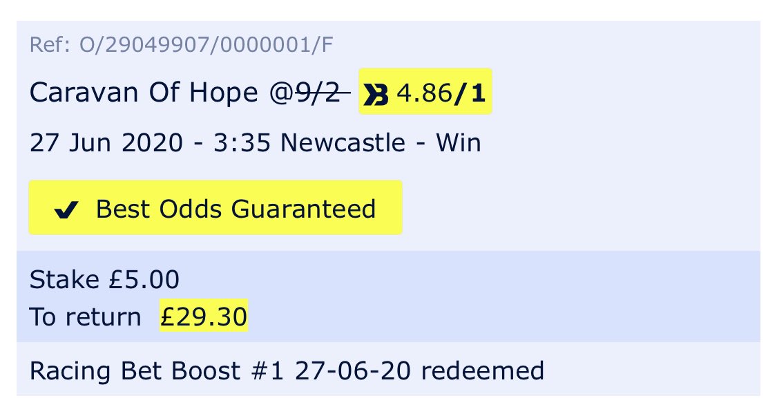 Not really a betting man! But considering the recent lockdown news it seems appropriate 🐎 💰  🤞 #caravanoflove #caravanning #julythe4th