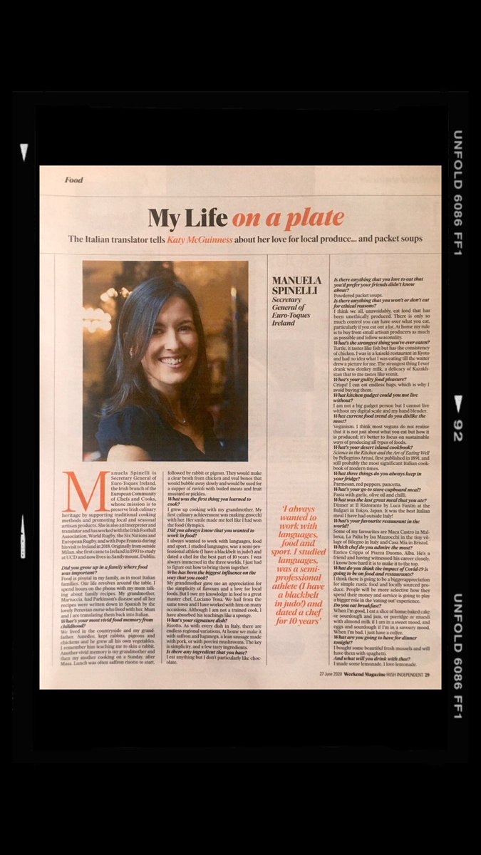 SpinelliManuela's tweet photo. Ok people, can we be serious? I was bombarded by texts following @katymcguinness My Life On A Plate  in the Indo today @Independent_ie 

It’s not just ANY packet soups. I am fussy when it comes to packet soups. 

Ps. Weekend food supply sorted. https://t.co/PgRKx5TBbe