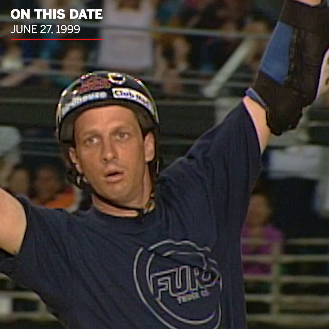 Tony Hawk, the first skateboarder to ever land a 900.

Happy Birthday, GOAT. ( : 