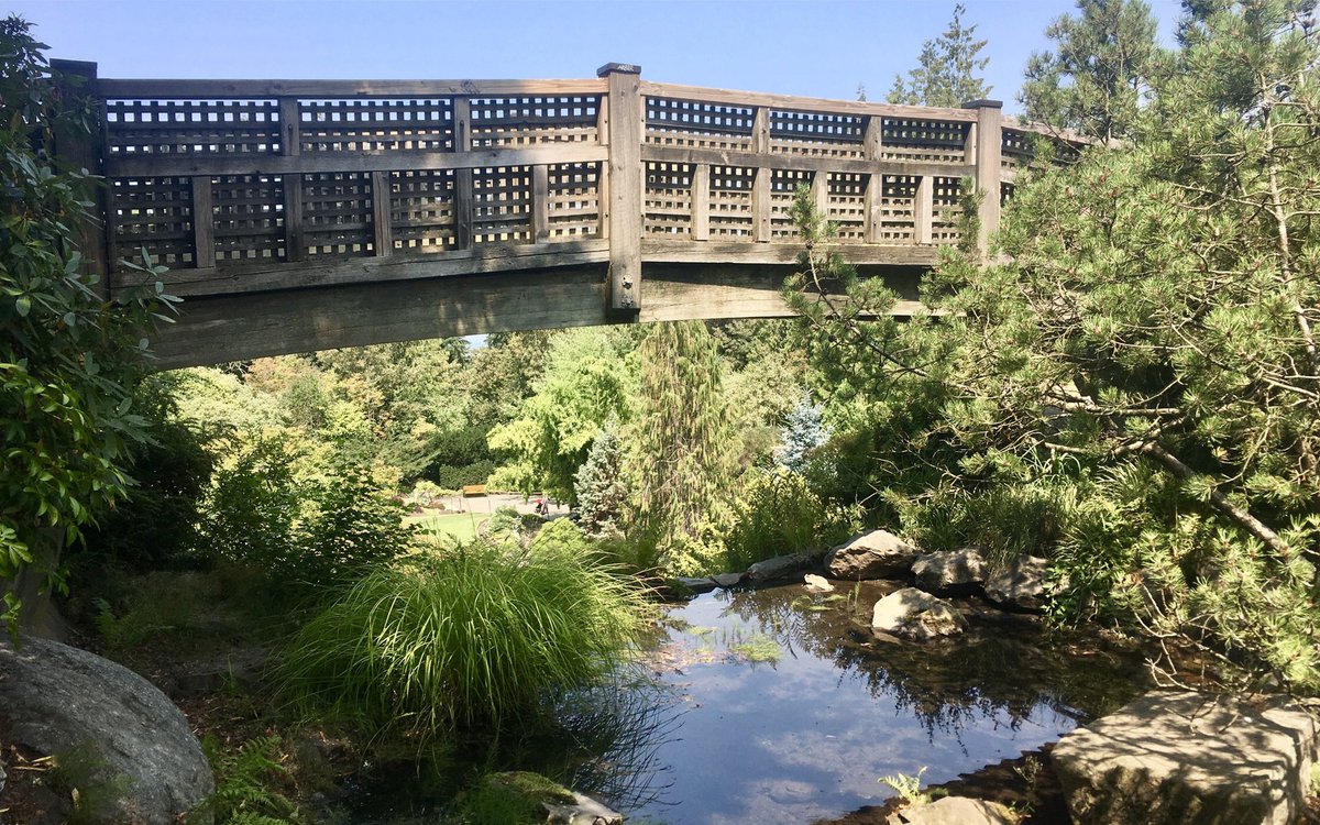 Queen Elizabeth Park, Vancouver:Essentially a hilly version of Regent’s Park with great views over the city. The landscaped parts are very pretty and multi-levelled, so that overcomes my general dislike of manicuring.