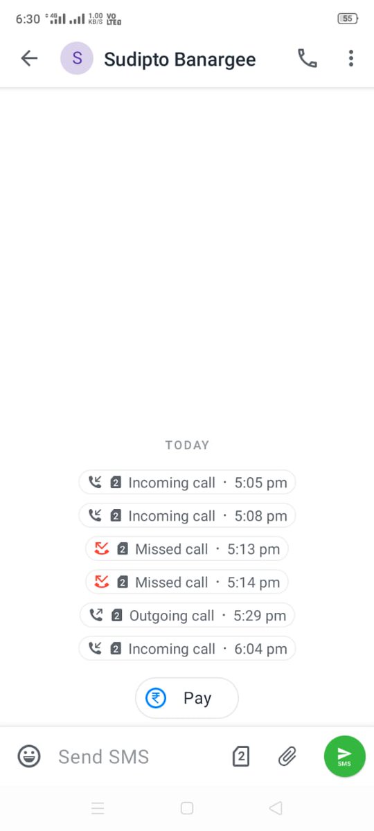 ruchinka's tweet photo. @TheOfficialSBI hi, my sister a fake call from an SBI employee, asking her for card details. She refused to give, and later he went on to verbally use her. https://t.co/fhZUbYT1wi