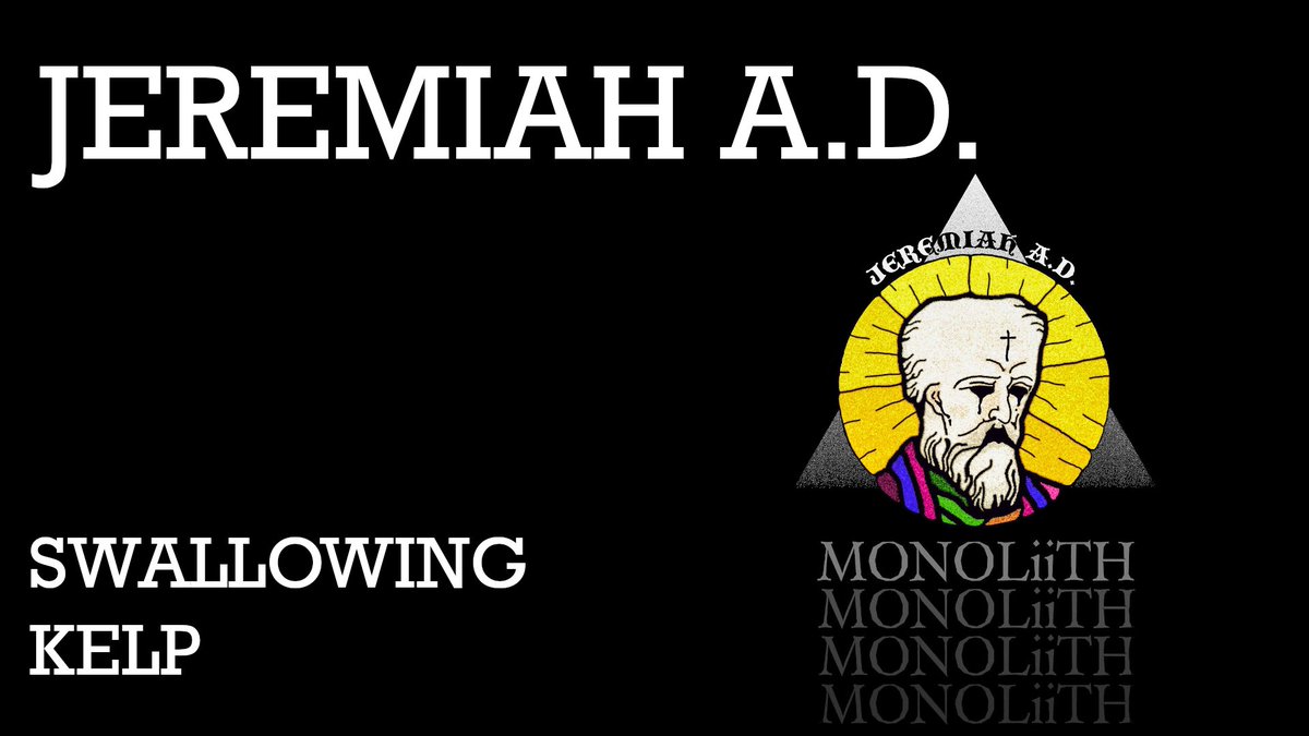 ONE WEEK UNTIL MONOLiiTH IS RELEASED!

Go check out the video we did for Swallowing Kelp at the start of lockdown!

youtu.be/ChO0tE8OW5w