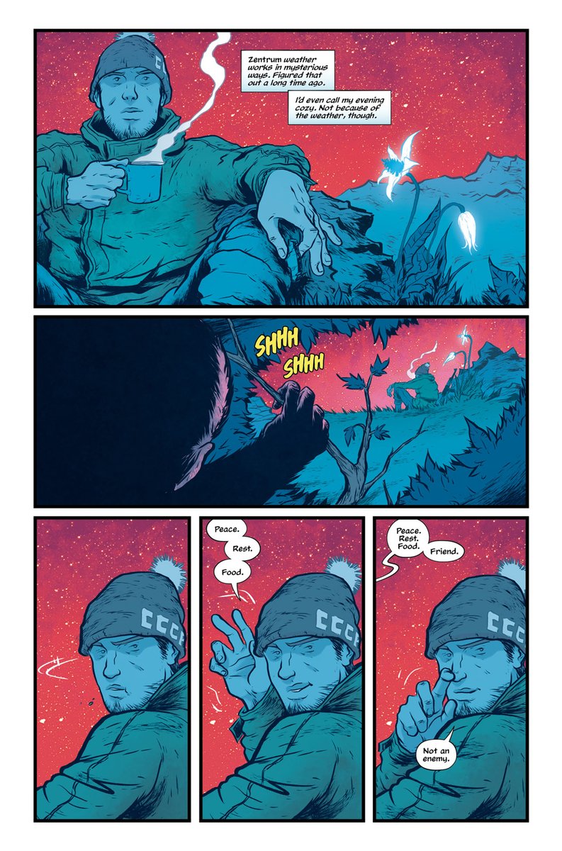 bely_edinorog's tweet image. #BorderPost - comic adaptation of the novel of the same name by  Sergei #Lukianenko, author of #NightWatch  #DayWatch  #TwilightWatch 

#russiancomics