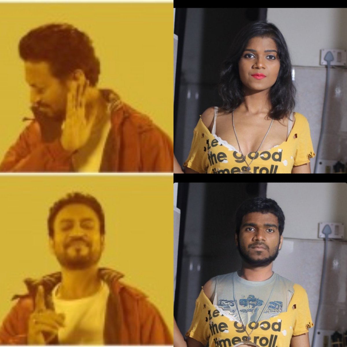 paapi_baccha's tweet photo. Sach mai ne kuch bhi nahi kra jo kra #face_app ne kra hai bada hi harmi app hai 😂😂😂😂
#FaceApp_ne_bhi_gaan_mari
#meme #chutiya_log https://t.co/qbGs4qR6v8