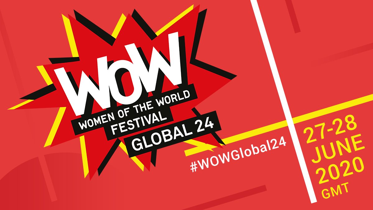 lauranscho's tweet photo. It's happening now! @WOWisGlobal #WOWGlobal24 Travelling across the world over 24 hours, responding to current events, including racial injustice, and the disproportionate impact the pandemic is having on women and girls https://t.co/ykCkneKcOL https://t.co/QVJoiTstMs