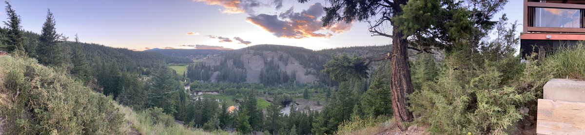 tweeterrus's tweet image. Magical views at the property in the middle of no where #exploringBC #notapersonformiles