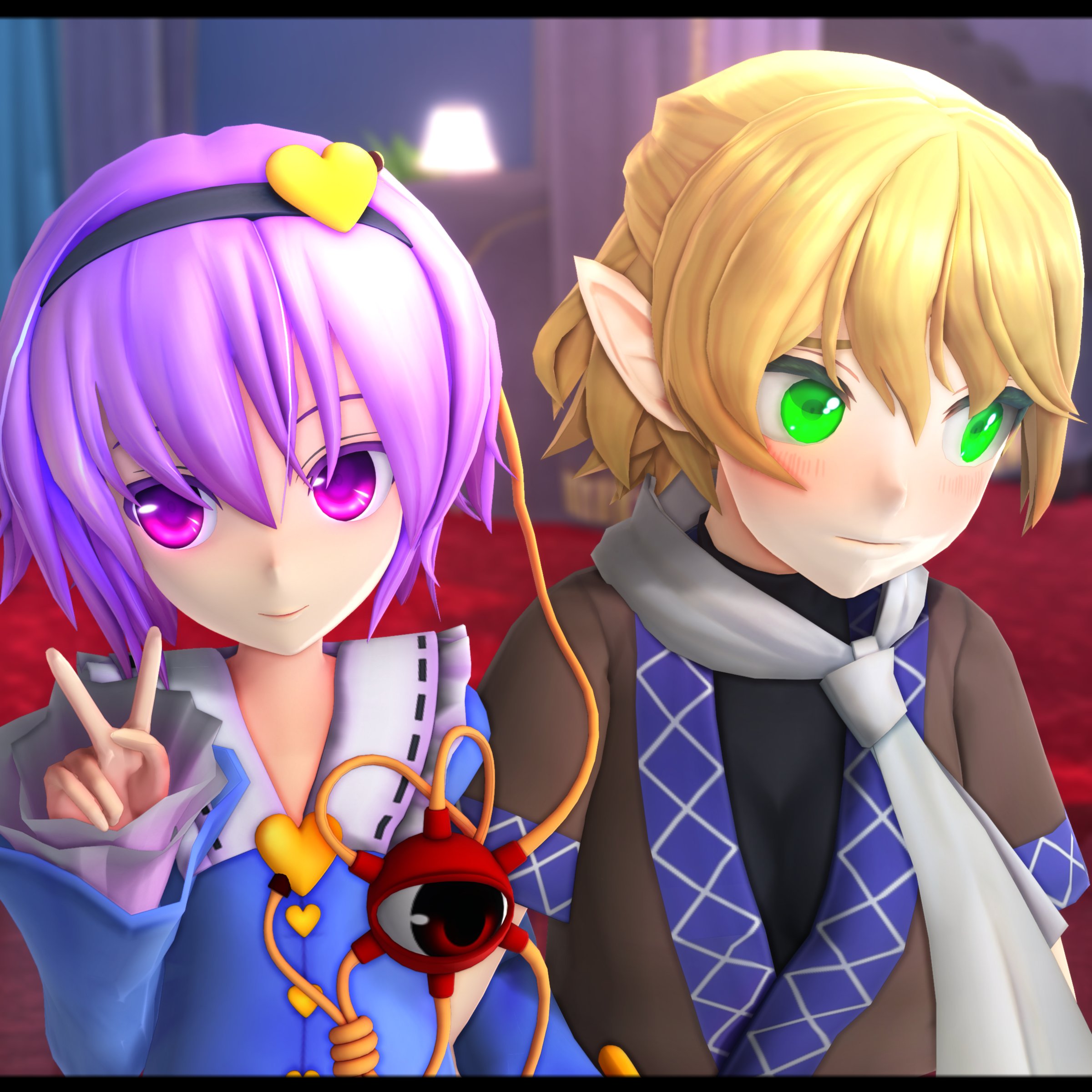 切子圭 アーム Na Twitteru さとパル 深夜の真剣mmd60分一本勝負 東方版 お題 パルスィ 水橋パルスィ 古明地さとり T Co Um6bmilnrv Twitter