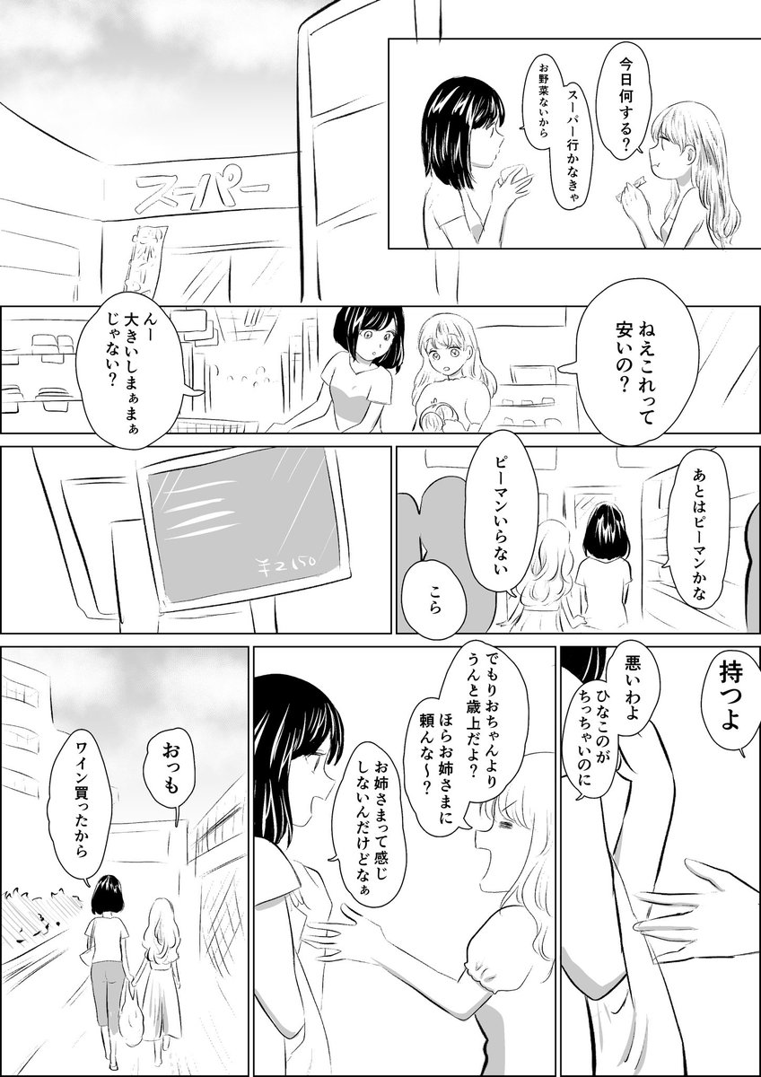 なんてことない土曜日
#百合漫画(創作百合) 