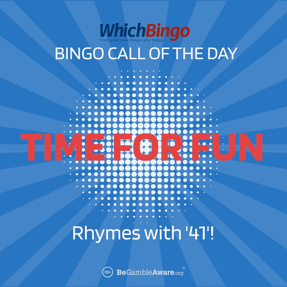WhichBingoUK's tweet image. #TimeforFun in today's #sunshine with another #DailyBingoCall ☀️ ☀️