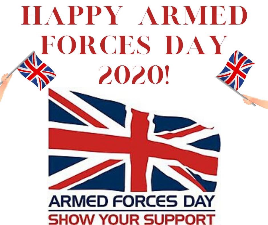 Today is the last day of #ArmedForcesWeek. Happy #ArmedForcesDay! 👏🇬🇧