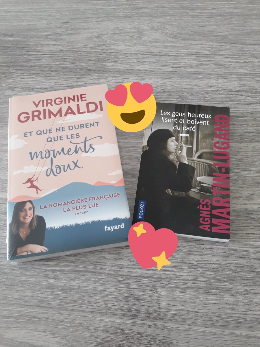 PtiteSev59's tweet photo. Ils sont enfin là...#weekendlecture
@GinieGrimaldi Agnès Martin-Lugand @Pocket_Editions https://t.co/khe01pbNs4