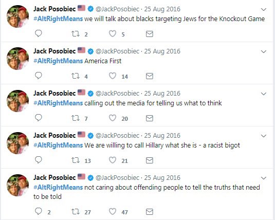 So Jack Posobiec is all over my feed because people pored some water on him.This is Jack Posobiec: