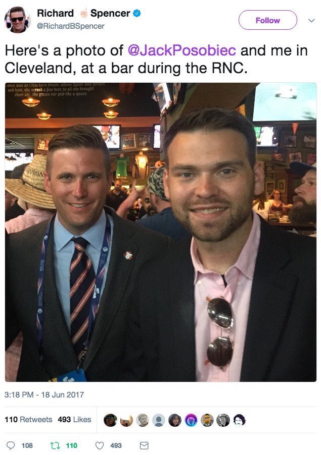 So Jack Posobiec is all over my feed because people pored some water on him.This is Jack Posobiec: