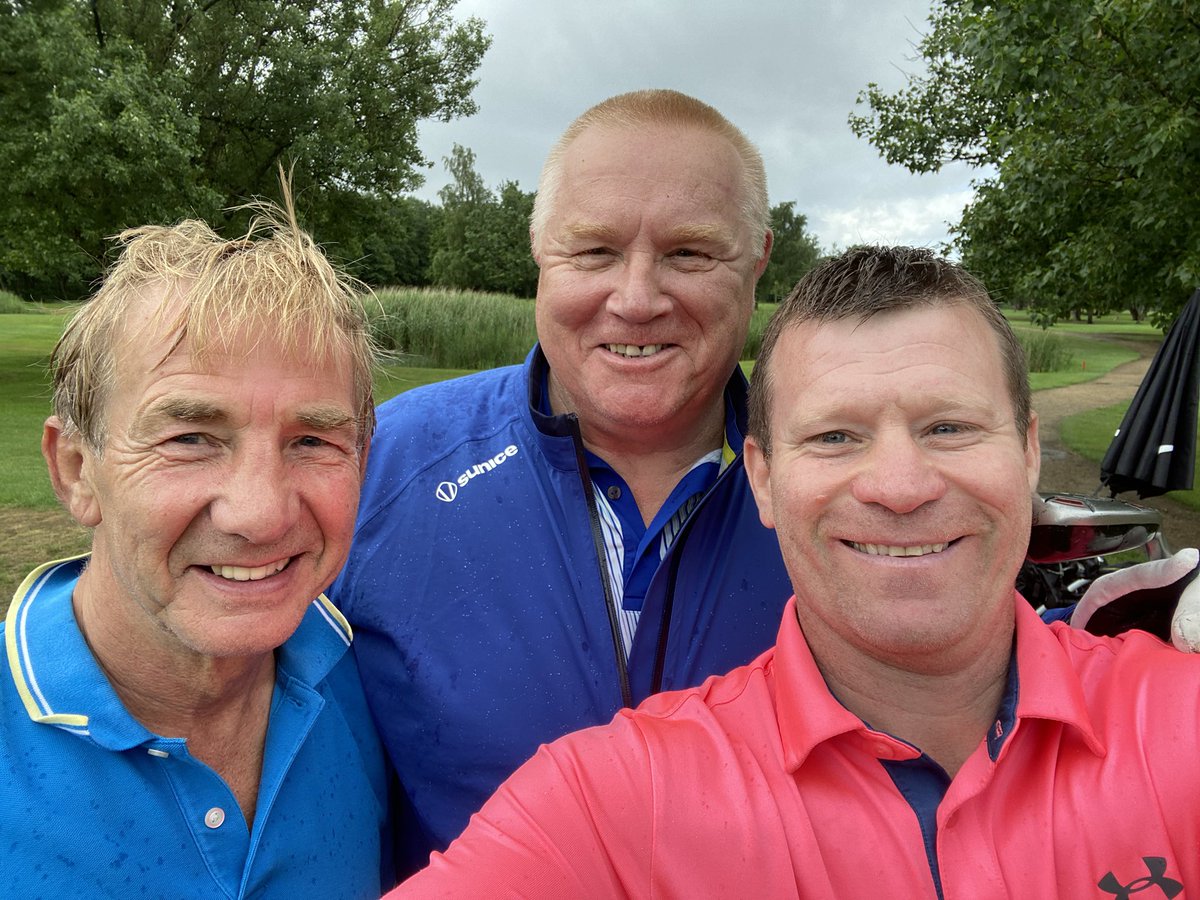 Great catch up with big Roy n @KelvTravis today ⛳️⛳️⛳️