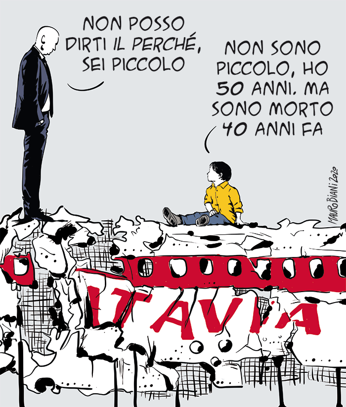 maurobiani's tweet image. #Ustica #Ustica40 
Non sono piccolo.
Oggi per @repubblica