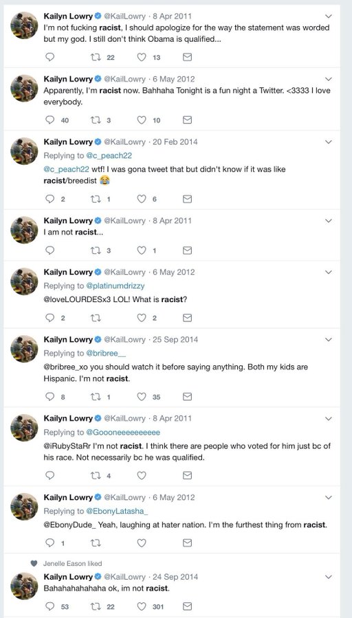 Lowry twitter kailyn Fans Slam