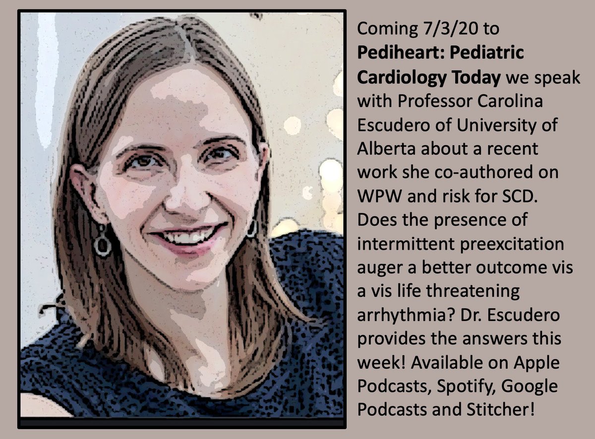 Robert H. Pass (@roberthpass) on Twitter photo <a href="/carolinaesc_md/">Carolina Escudero</a> from <a href="/StolleryKids/">Stollery Kids</a> shares her insights on Pediheart: Pediatric Cardiology Today on 7/3/20 regarding WPW! <a href="/MountSinaiCHC/">Mount Sinai Children’s Heart Center</a> <a href="/MountSinaiPeds/">Mount Sinai Kravis Children's Hospital</a> <a href="/MountSinaiNYC/">Mount Sinai Health System</a> <a href="/IcahnMountSinai/">Icahn School of Medicine at Mount Sinai</a> #cardioed #cardiology #cardiotwitter #cardiologia #cardiologie #medicine #SCD #WPW <a href="/carolinaesc_md/">Carolina Escudero</a> from <a href="/StolleryKids/">Stollery Kids</a> shares her insights on Pediheart: Pediatric Cardiology Today on 7/3/20 regarding WPW! <a href="/MountSinaiCHC/">Mount Sinai Children’s Heart Center</a> <a href="/MountSinaiPeds/">Mount Sinai Kravis Children's Hospital</a> <a href="/MountSinaiNYC/">Mount Sinai Health System</a> <a href="/IcahnMountSinai/">Icahn School of Medicine at Mount Sinai</a> #cardioed #cardiology #cardiotwitter #cardiologia #cardiologie #medicine #SCD #WPW