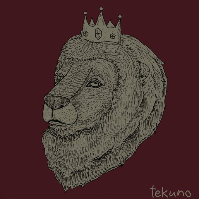 「ライオン シンプルな背景」のTwitter画像/イラスト(古い順)