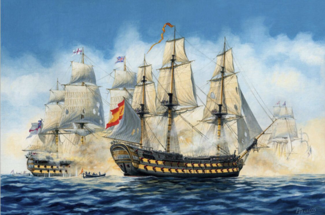 Esta próxima semana también tendrán un hilo sobre el ilustre marino que profirió el siguiente aviso a su jefe de escuadra: 

“O vuelve vuecencia a izar el pabellón del Rey y sigue combatiendo o le tomaré por inglés y ordenaré abrir fuego hasta hundirle.”

¿Me saben decir quién?