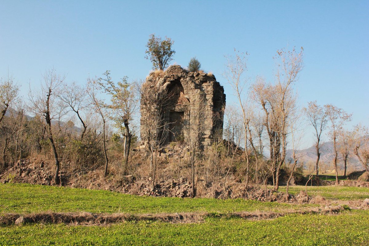 46•Ruined 6th century Mandhol Sun temple, Rawalkot, Pakistan Administrated Kashmir.