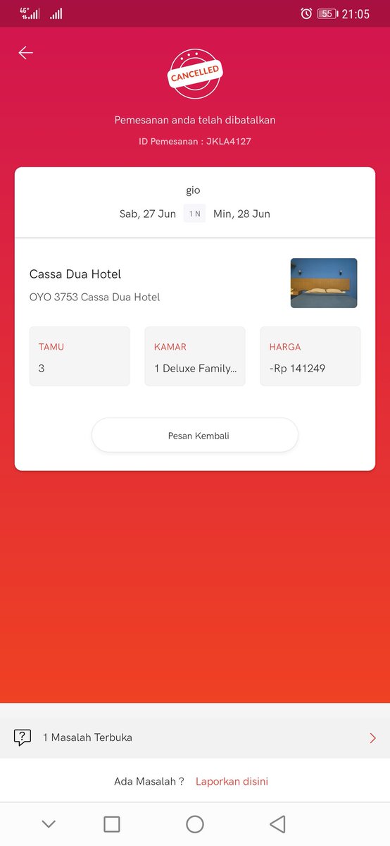 YadeMuflihha's tweet photo. @oyoindonesia gk bener nih udah pesen sesuai syarat sampai hotel ditembak harganya padahal sdh transfer &amp; pemesanan sukses... sampai hotel recepsionis nya bilang kesalahan data... payah. https://t.co/XunLQP0P01