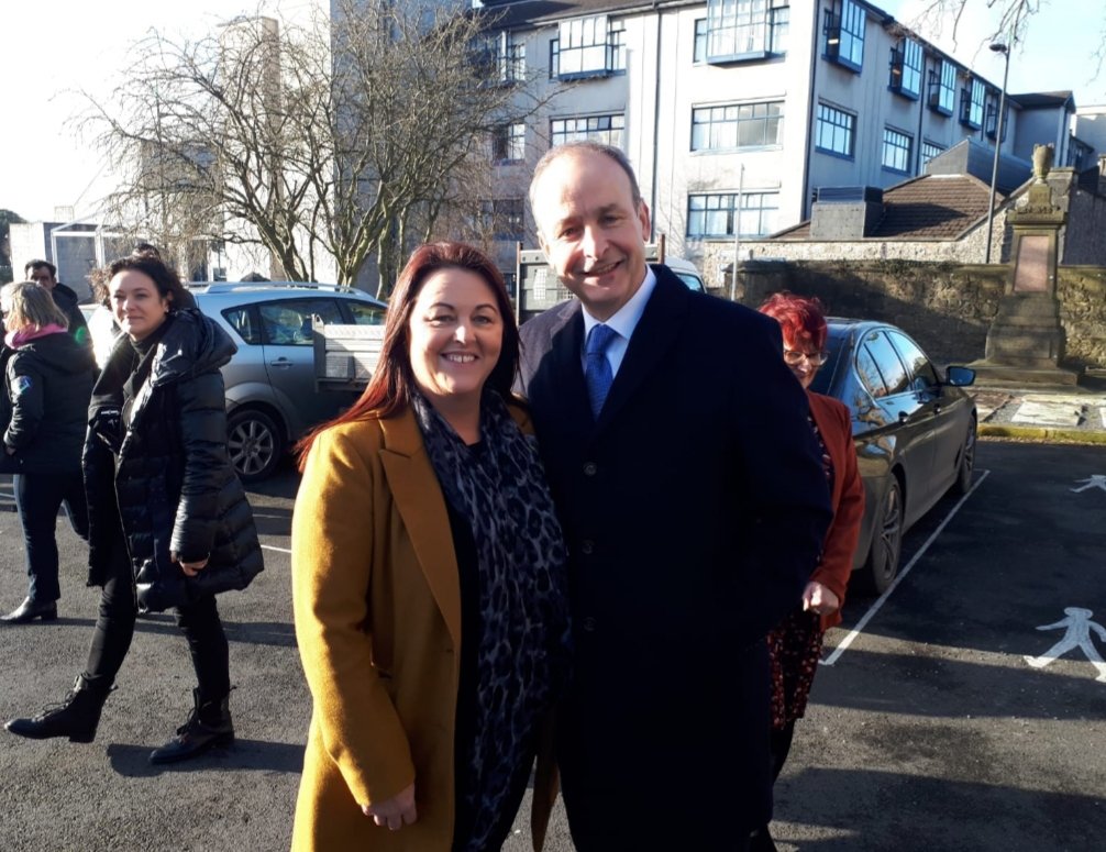 Congratulations Taoiseach
<a href="/MichealMartinTD/">Micheál Martin</a>