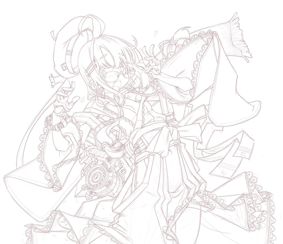 HolTunes様のジャケット絵として描かせていただいたものです。ジャケットデザインはヒトマスモドル様。8点目 