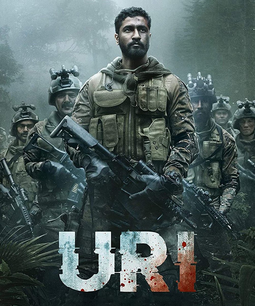 SpiceSocial1's tweet photo. #Uri, an action drama by @AdityaDharFilms & produced by @RonnieScrewvala, about India’s surgical strike, became the first blockbuster of #TheYear2019. It had remarkable performances by @vickykaushal09 @mohituraina @SirPareshRawal @yamigautam @IamKirtiKulhari. #16YearsOfSpicePR https://t.co/2nRzI1mCdu