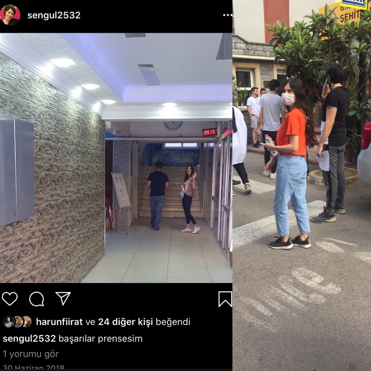 İlk resmi 2 yıl önce beni sınava uğurlarken çekmişti 2. Resmi annem yerine teyzem çekti
Bir daha hiç bir heyecanıma Annem ortak olamayacak ama anneme 4 kurşun sıkan canii 7/8 sene sonra serbest kalıcak
#FatmaŞengül #yks2020 
#mabelmatiz