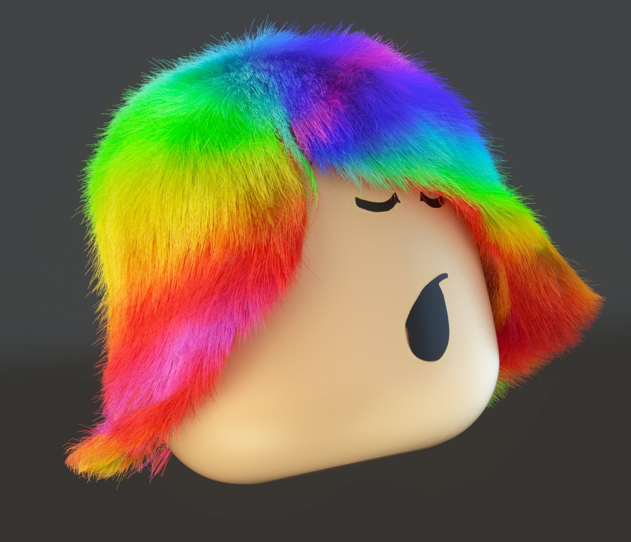 I5k On Twitter Here It Is Fur On A Rainbow Shaggy Roblox Robloxdev - shaggy roblox hair