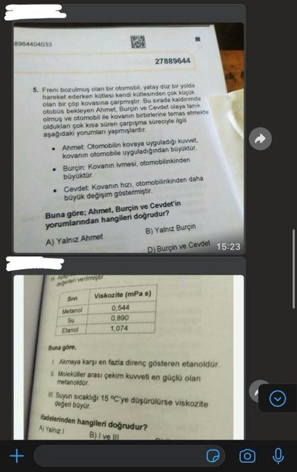 gurkan_siz's tweet photo. #Kolaydı #yks2020
@halis_aygun  
Derhal bunu açıklayın yoksa soruları çaldındımı açıklama bekliyoruz. https://t.co/50xNk4Bfxp