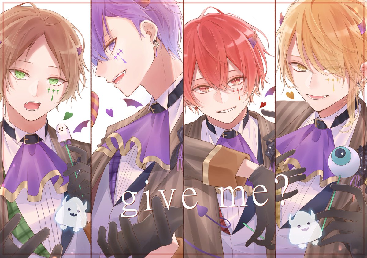 Yu V Twitter ハングリー ゴースト 浦島坂田船 お菓子を欲するゴースト感