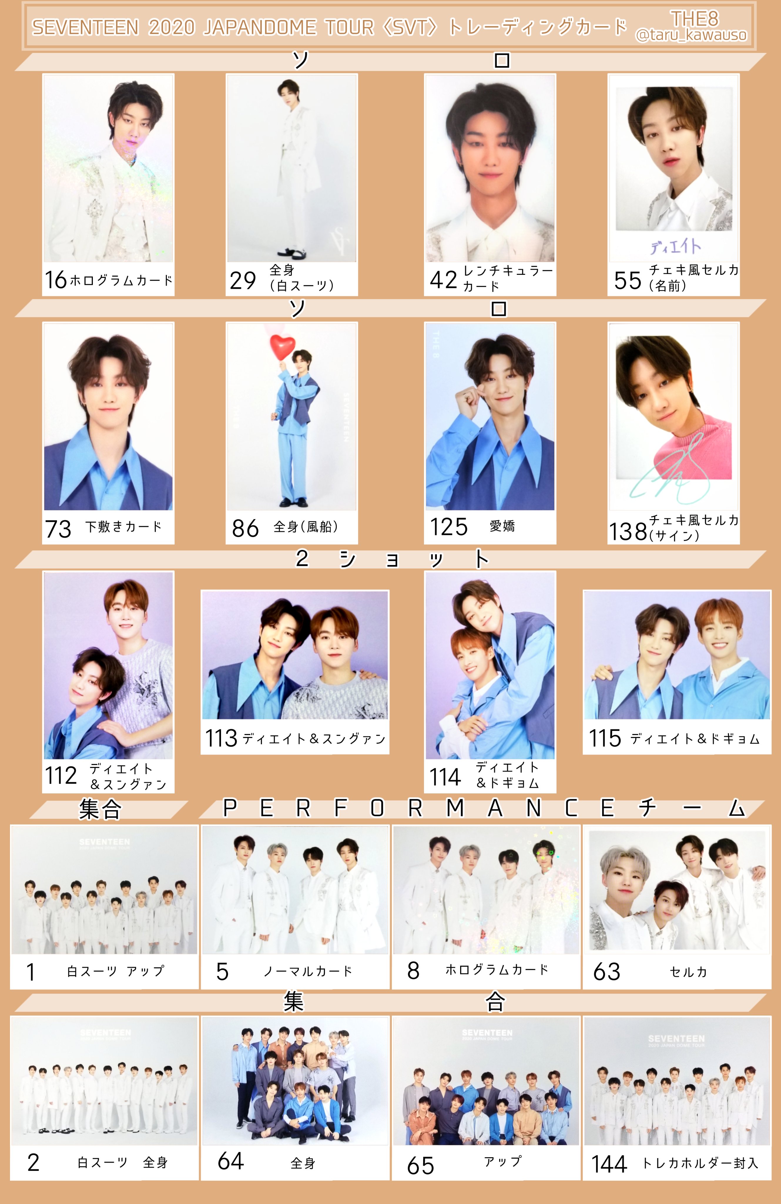 SEVENTEEN 2020 JAPAN DOME TOUR オフィシャルグッズ一般販売