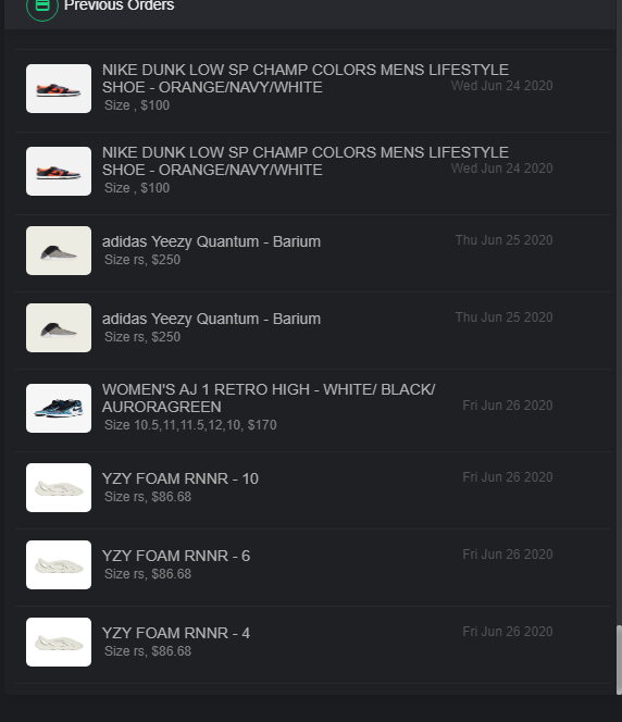 BigDdaddyy's tweet photo. I have @wrathbots to thank for pulling through on these limited releases. Wrath go BRRR! 📈

S/O to @Leafproxies and @SurgeProxies for the reliable and quick proxies! https://t.co/4hYMUzEEJO