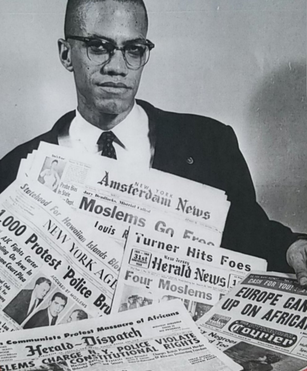 Allimadi Even In The 1960s Malcolmx Was Fighting The Same Blacklivesmatter Battle The Headline Of New York Age One Of The Papers He S Holding States 1 000 Protest Police Brutality Misnomer Allimadi Even In The 1960s Malcolmx Was Fighting The Same Blacklivesmatter Battle The Headline Of New York Age One Of The Papers He S Holding States 1 000 Protest Police Brutality Misnomer