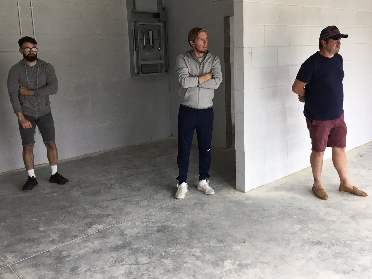 bostonunited's tweet photo. 📸 The first team management team were treated to a socially-distanced visit to @TheQuadrantBUFC on Saturday afternoon: https://t.co/cRRxktfoYb