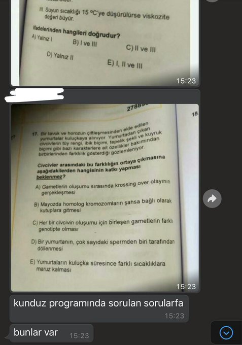 TerakiMuhederat's tweet photo. Derhal bunu yayın geçler! BU NE BU NE! Sorular mı çalındı! #yks2020 Kolaydı Teşekkürler ÖSYM https://t.co/W3JmBThmuR