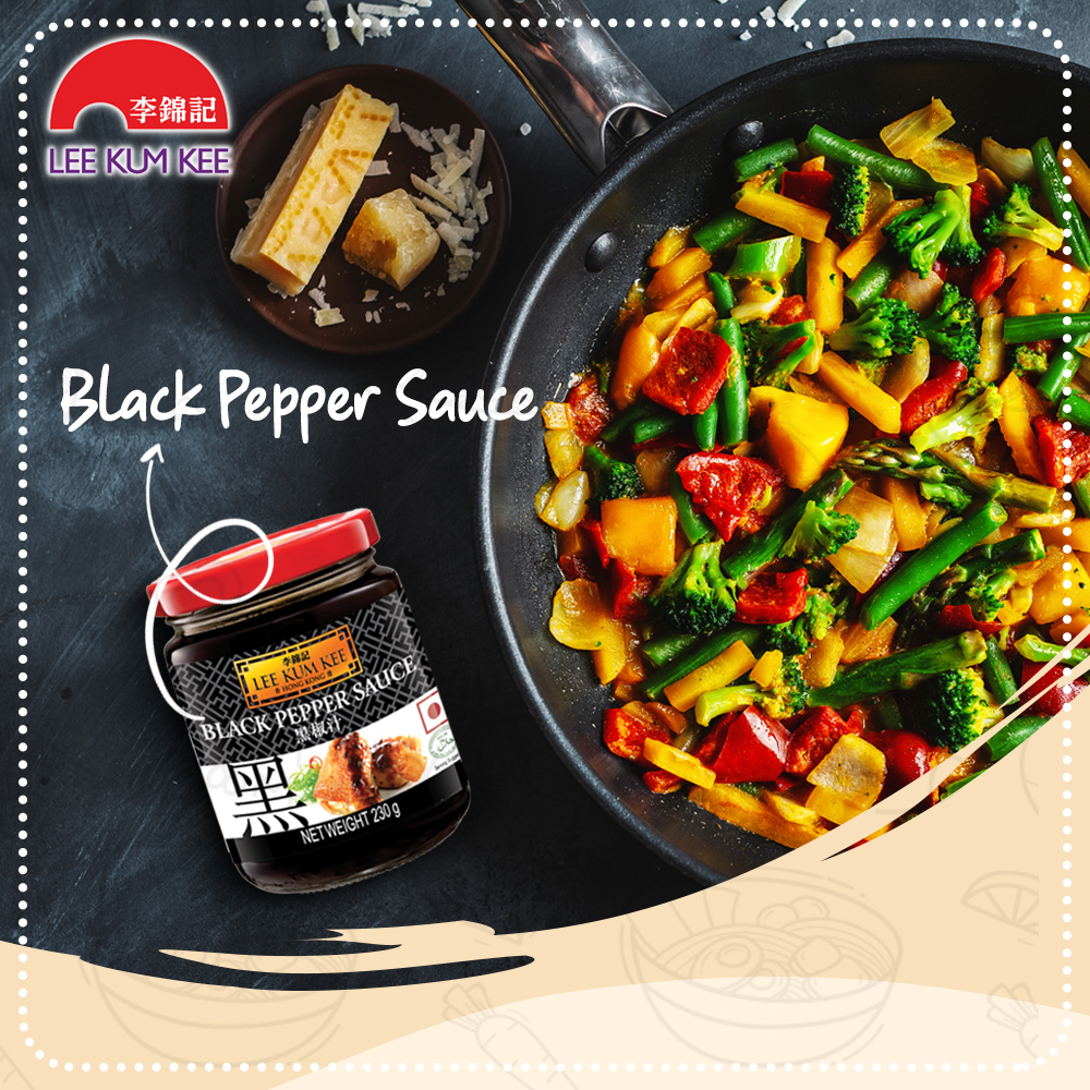 Adding drops of tastefulness in the dishes.
1. Braised Chicken in LKK Oyster Sauce
2. Noodles in LKK Chili Garlic Sauce
3. Stir Fry Veggies in LKK Black Pepper Sauce
Want to try these? 

#leekumkeeindia #oyster #sauce #soy #chilisauce #spicyfood #hotsauce #aisianfood