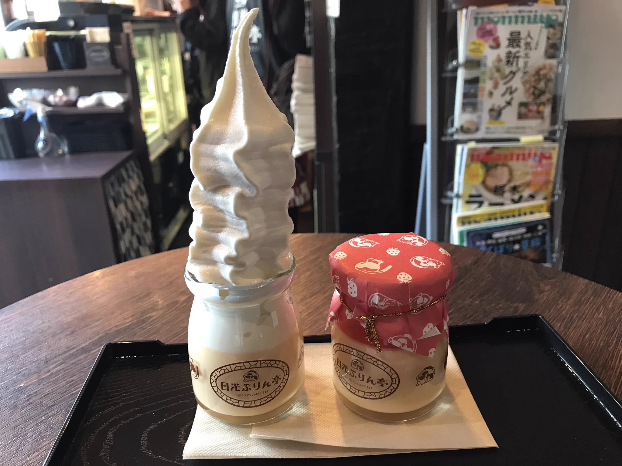 @sweetroad5 めちゃ美味しかった😍苺プリンも🍮🍓サイコー‼️結構売れ切れるのが早かったなー 