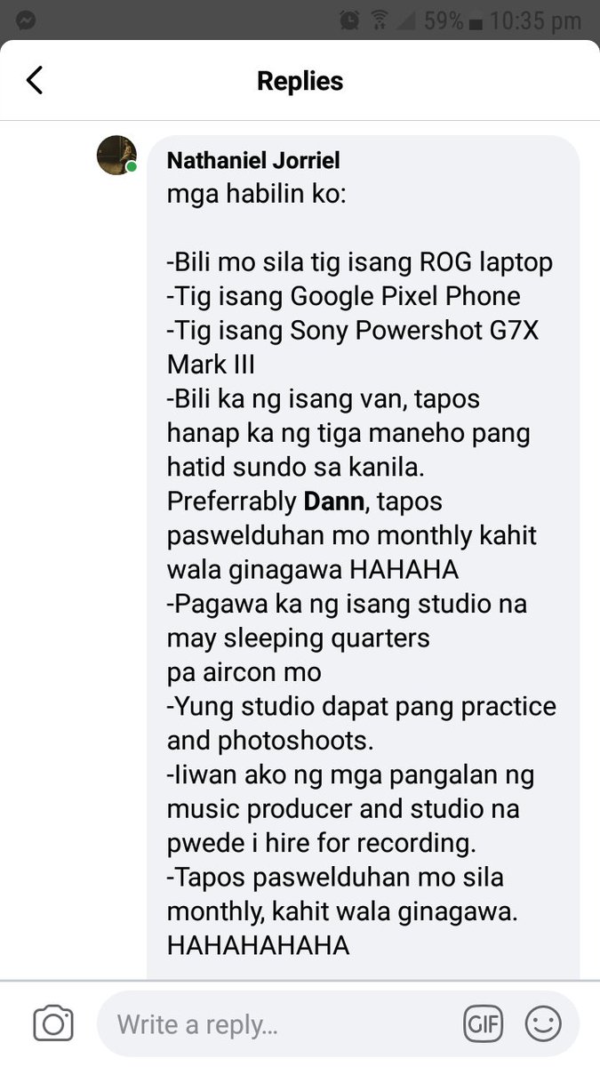 ChilliClo's tweet photo. Hi! I haven't posted in a while but everyone needs to see this!!!
Evidence of Kuya "Yeeh" Natz being the besto manager πππ
#CH4U
#Wedontdeserve https://t.co/KkjaYfMjdM