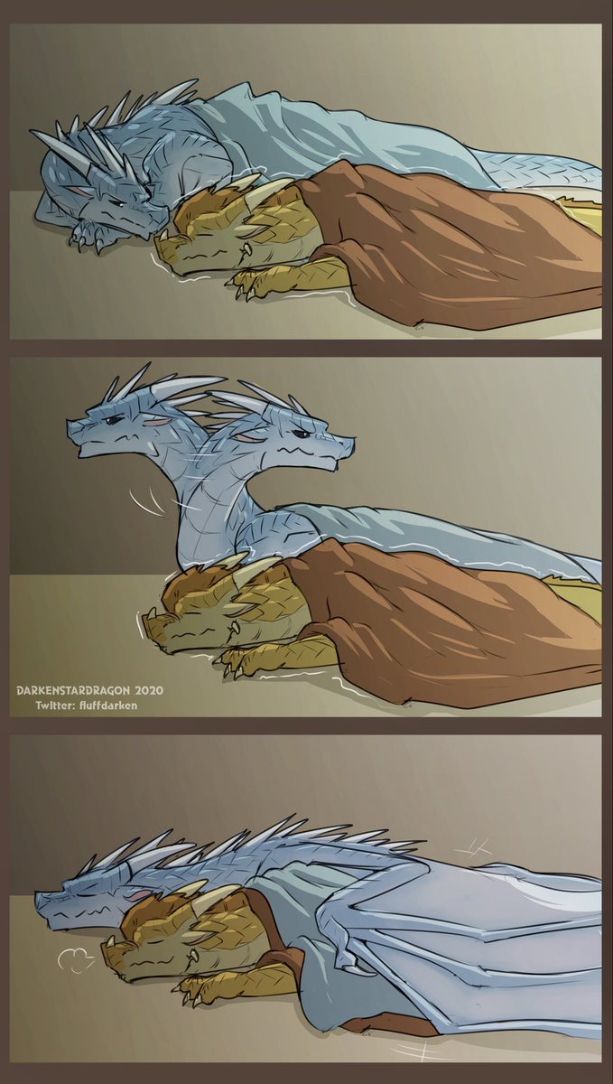 Winter’s gotta make sure no one sees the softer side of him~

My patreon patreon.com/darkenstardrag…