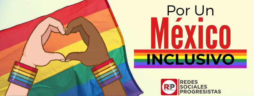¡Es momento de crear un México inclusivo! 🤜🤛🏳️‍🌈❤️