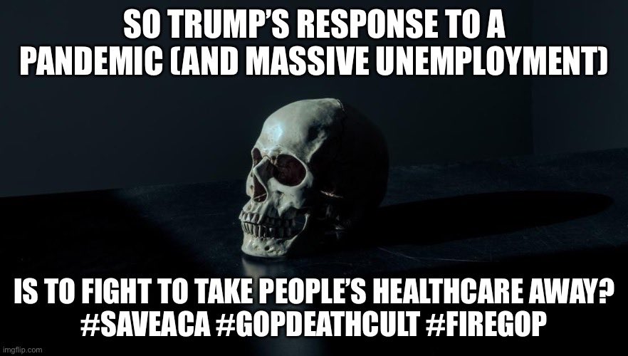 genereaux2019's tweet image. #SaveACA #GOPDeathCult #FireGOP #JoeByeDon