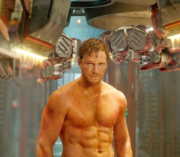 3. Chris Pratt - Guardian of the GalaxyPratt Lost 60 pounds thru rigorous Workout routine for his preparation for Star Lord role in GOTG. #SpinnMovieSpot