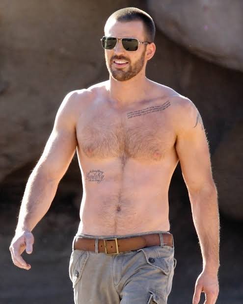 11. Chris Evans - Captain AmericaEvans went thru dedicated workout regiment to get in shape for his Captain America role. #SpinnMovieSpot