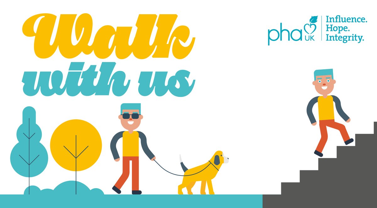 Walk with us, wherever you are, on 1st August! 🚶‍♀️🚶‍♂️
We're bringing the PH community together by encouraging everyone to walk at the same time at 1pm on Saturday 1st August. Find out more: phauk.org/get-involved-w…
#WalkWithUs #TogetherForPH