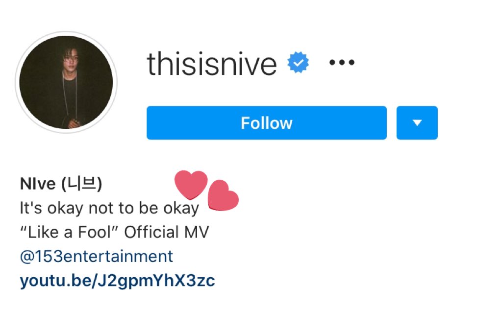 NIve (Korean-American singer-songwriter) posted 괜찮아도 괜찮아 (That’s Okay) on his Instagram“It’s okay not to be okay” is on his Instagram bio too~ https://www.instagram.com/p/CB7vE9SlmKo/?igshid=7oyioabdldzf #도경수  #엑소디오  #DohKyungsoo  #괜찮아도_괜찮아  #ThatsOkay